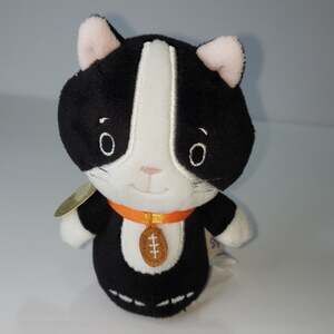 Hallmark Itty Bittys Kitten Bowl Bandit Black and‎ White Cat Plush